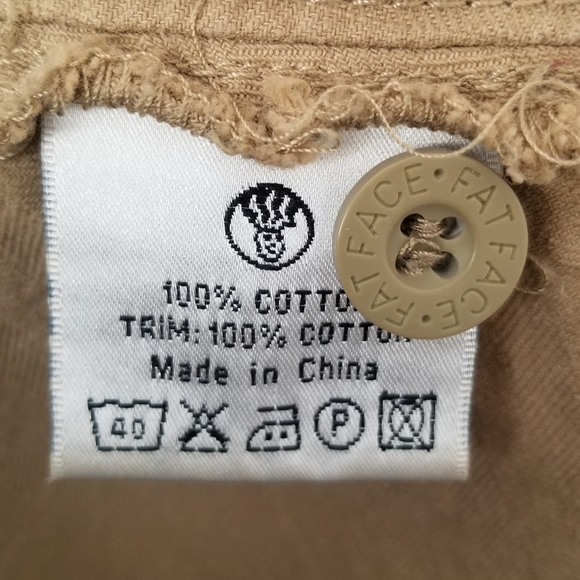 Maxi Skirt Fat Face Tan Cotton - Picture 5 of 5